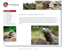 Tablet Screenshot of komodo-national-park.com